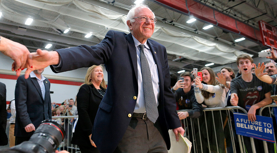 U.S. Democratic presidential candidate and U.S. Senator Bernie Sanders