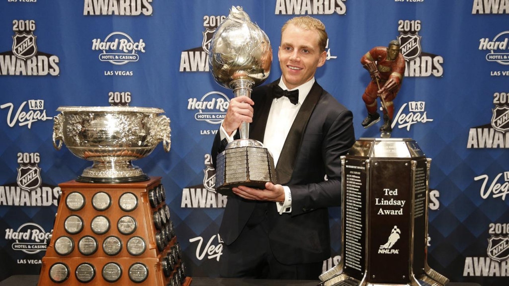 Blackhawks star Patrick Kane has claimed the Hart Trophy the NHL s most valuable player award