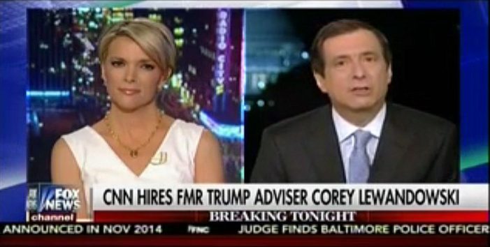 Fox News’ Howard Kurtz Nails it by Calling CNN’s Lewandowski Hiring ‘Sad