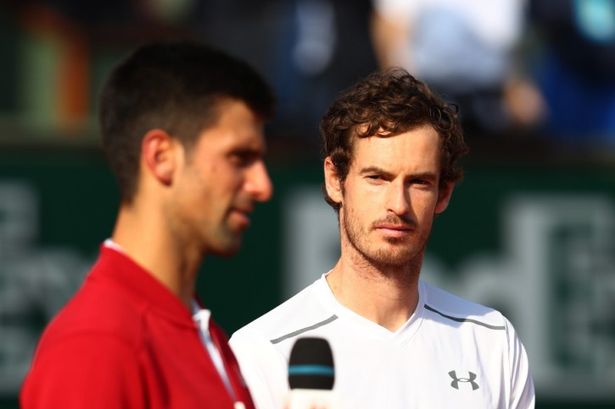 Julian Finney  Getty

Andy Murray lost out to Novak Djokovic