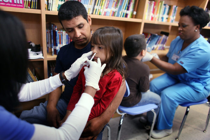 CDC Says Flu Mist Vaccine Not Effective