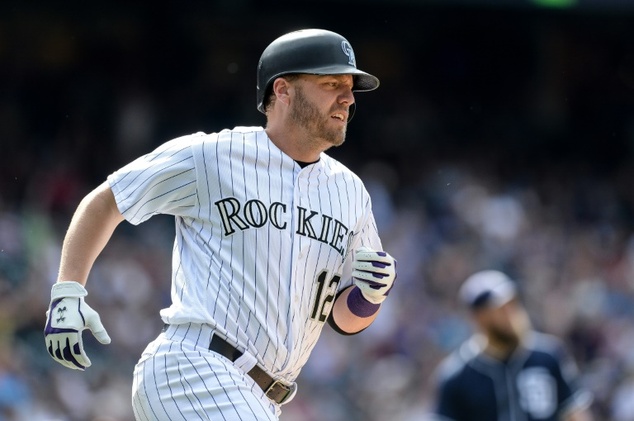 Mark Reynolds hit the go-ahead blast in the sixth inning as the Colorado Rockies defeated the Miami Marlins 5-3