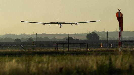 Solar Impulse 2 completes first ever Atlantic crossing by solar plane