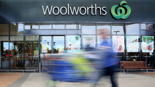 Blue chip Woolworths best day in almost 20 years lifted the index on Monday