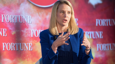 Chief executive Marissa Mayer says Yahoo will update shareholders as soon as is prudent