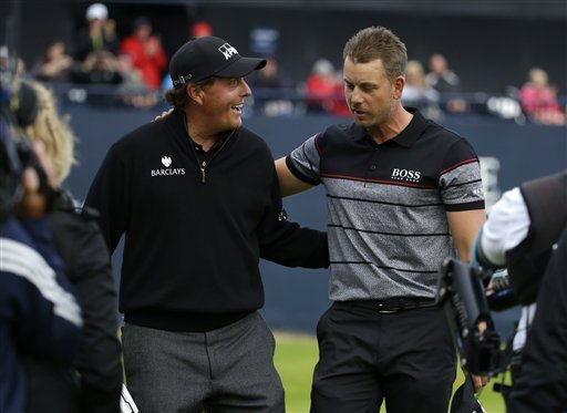 Henrik Stenson Phil Mickelson