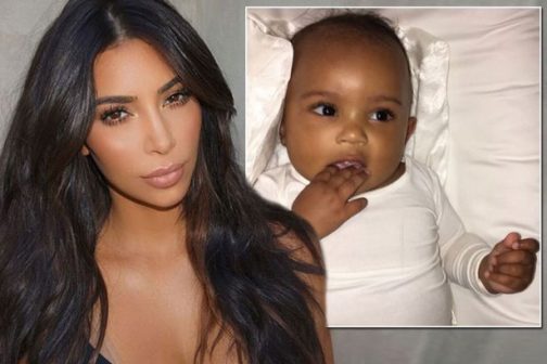 Saint West Kim Karadshian and her son Saint West