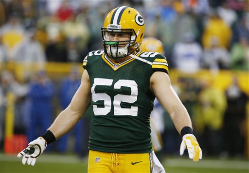 Green Bay Packers&#039 Clay Matthews warms up before an NFL football game against the Dallas Cowboys in Green Bay Wis. Matthews has no tackles in his last two games an unusual lack of production for such an impa