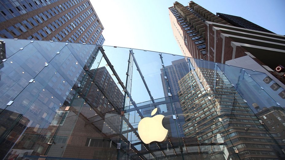 The exterior of the Apple Store on the Upper West Side in New York.                  Ben Hider  Getty Images