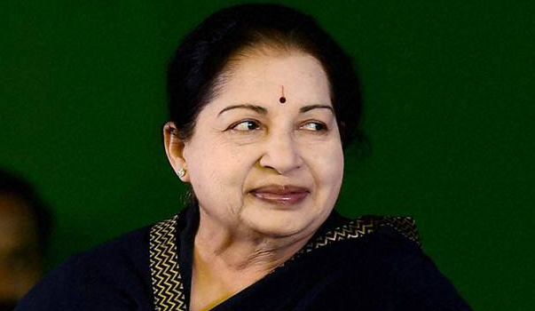 Tamil Nadu Chief Minister Jayalalithaa