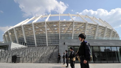 The Olympic Stadium will host the Champions League final