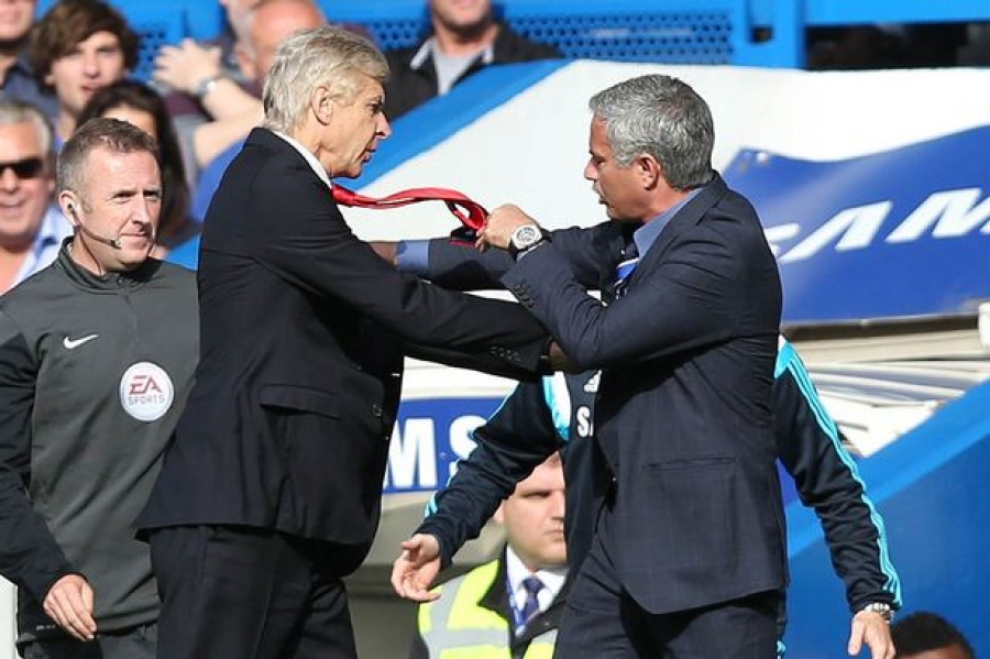 The Arsène Wenger vs José Mourhino fight continues