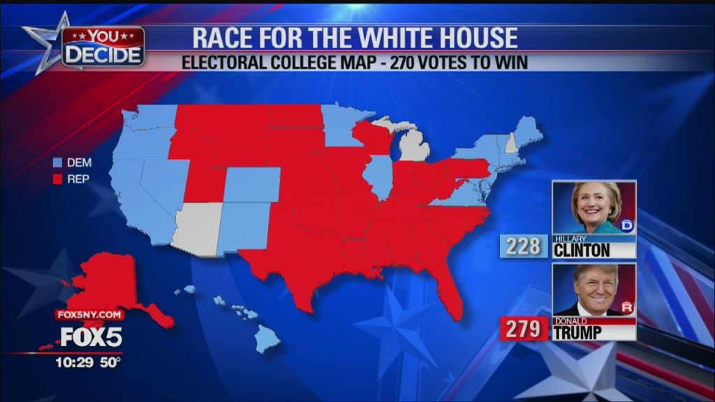 Clinton on Track to Win the Most Votes. Abolish the Electoral College!