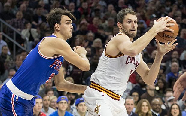 Cavs' Love sets NBA record with 34 points in 1st quarter