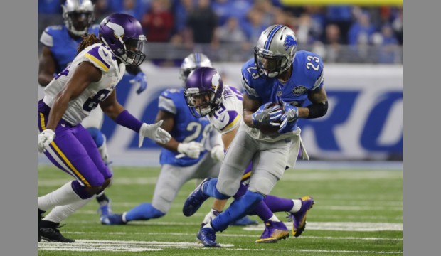 Lions beat Vikings 16-13, have sole possession of 1st place