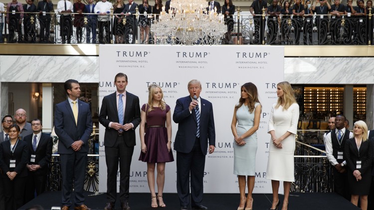 A look at 5 Trump business ties that pose conflicts