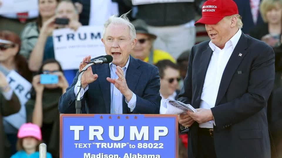 Sessions accepts Trump's attorney general post