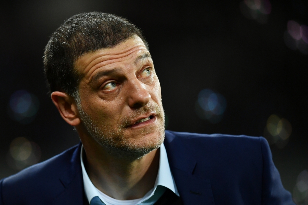 Slaven Bilic on the touchline