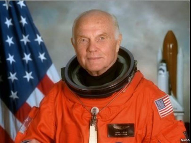 Former astronaut, US Sen. John Glenn is hospitalized in Ohio