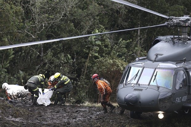 Colombia Air Crash Brazil soccer