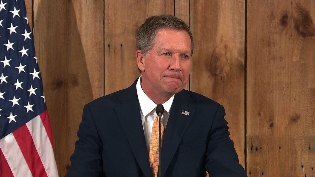 John Kasich is dropping out of the Republican presidential race he said Wednesday