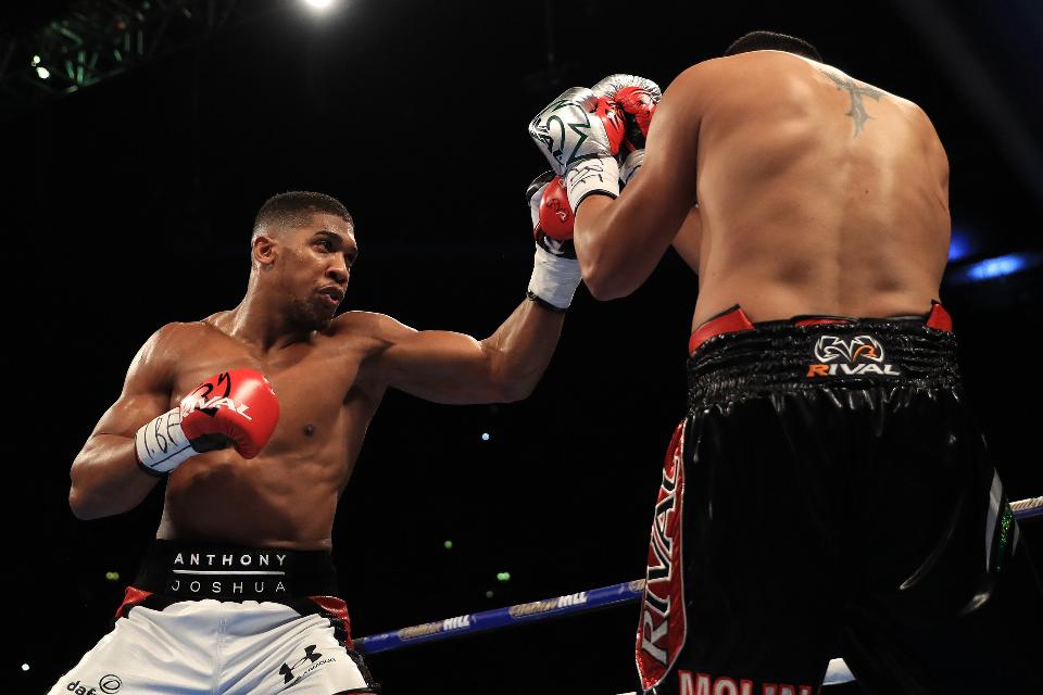 Anthony Joshua vs Eric Molina: live