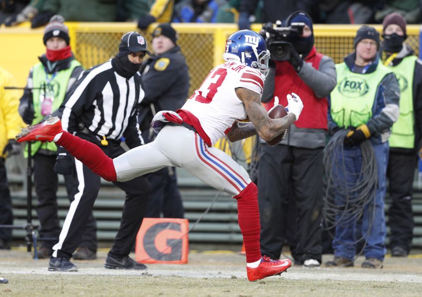 Eli Manning thinks Odell Beckham Jr. 'put too much pressure on himself'