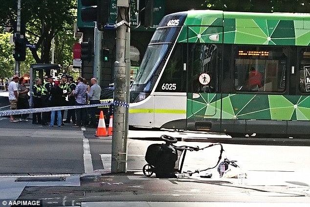 A Melbourne hospital has told parents not to bring in children with non-urgent conditions following a horrific attack that killed three people and injured 20 others