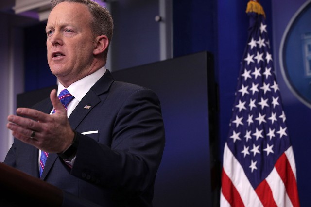 Press Secretary Sean Spicer Holds Daily Press Briefing At The White House