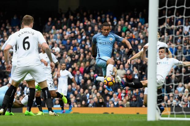 Gabriel Jesus VIDEO: Man City's Gabriel Jesus sets record in his FIRST EPL game