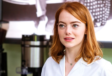 Emma Stone as Mia in La La Land