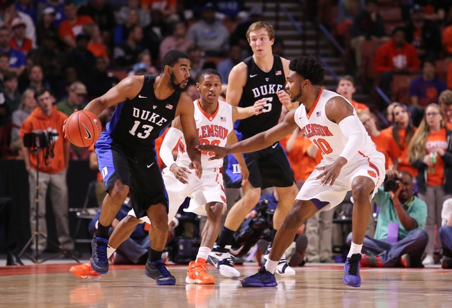 Duke vs. Clemson- 2/11/17 College Basketball Pick Odds and Prediction