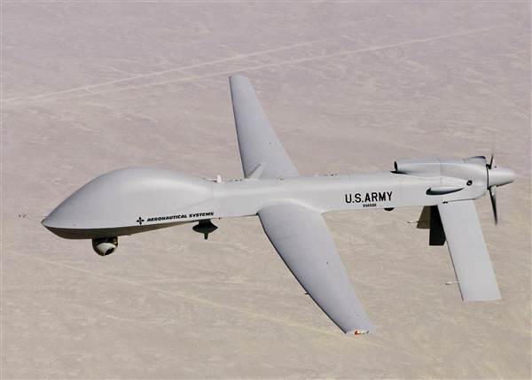 Image A U.S. Army MQ-1C Warrior UAV