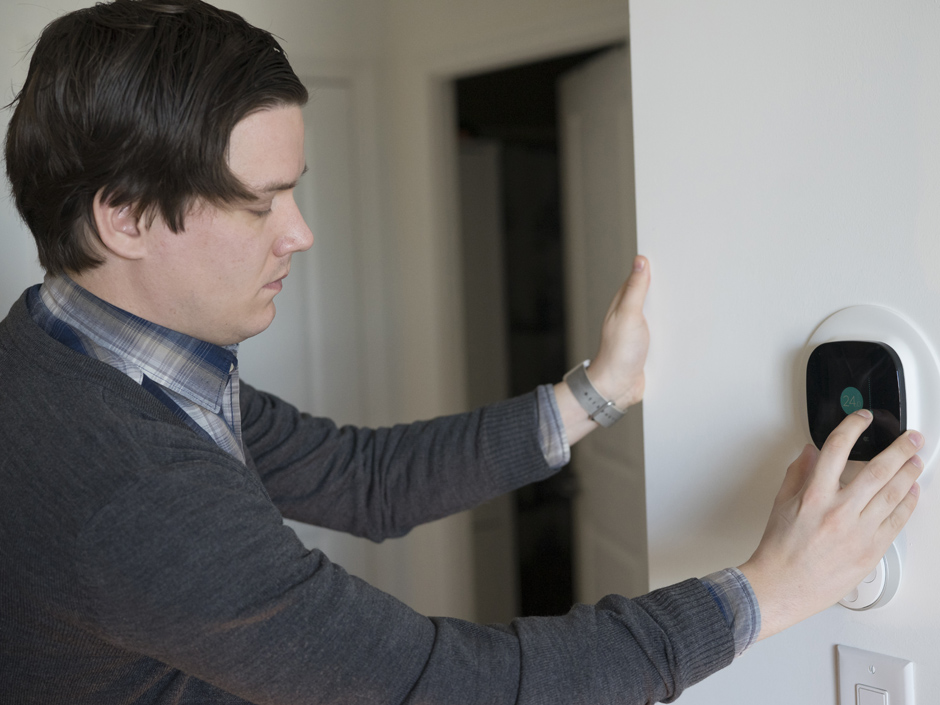 Patrick O'Rourke uses technology to make his home life easier