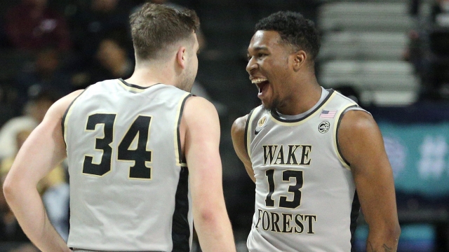 Wake Forest's battle with Kansas State will be shown on truTV and March Madness Live at 9:10 p.m. ET