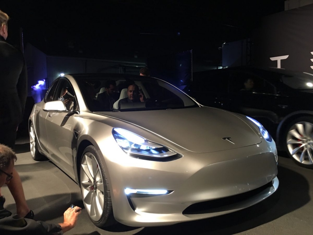 Tesla Model 3 prototype