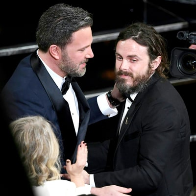 Casey Affleck Talks Ben Affleck's'Very Moving Reaction to His Oscar Win — Plus Who He Forgot to Thank in Acceptance Speech