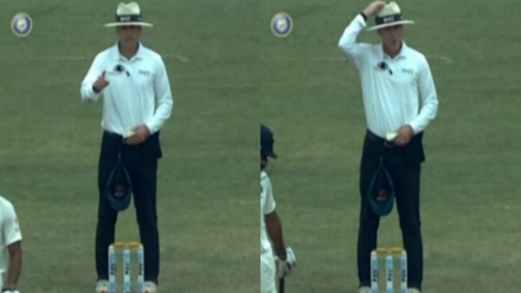 India vs Australia: Umpire Chris Gaffaney trolls Australia, watch video