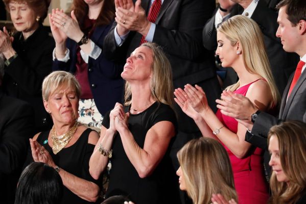 Carryn Owens widow of widow of Chief Special