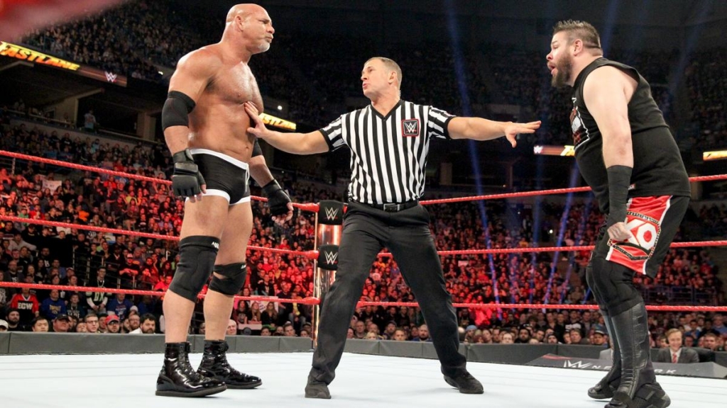 Goldberg Kevin Owens Fastlane