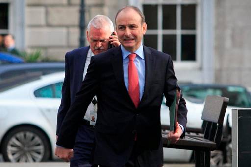 Fianna Fáil leader Micheal Martin