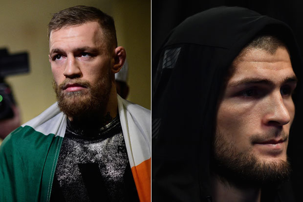 Conor Mc Gregor and Khabib Nurmagomedov