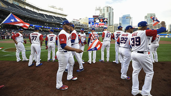 Getty Images Puerto Rico beat the Dominican Republic on Tuesday