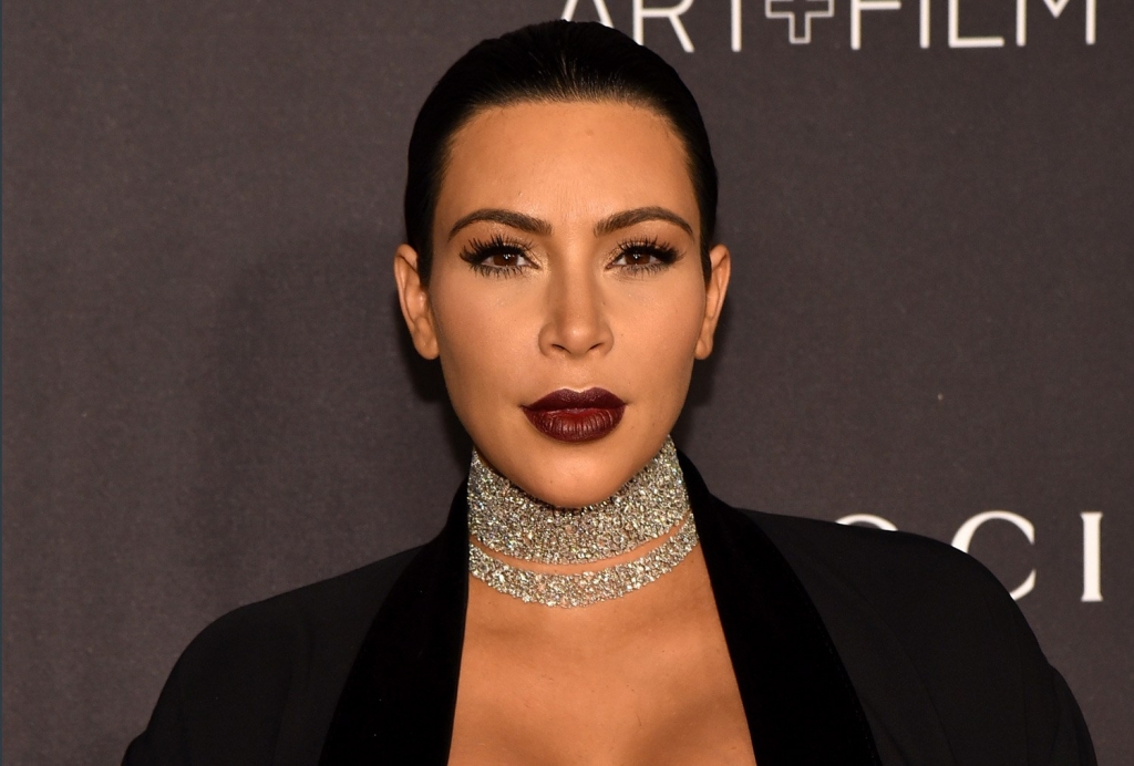 Kim Kardashian won’t back down even after shocking her fans with her dramatically altered waist the 36-year-old Reality Star is at it again