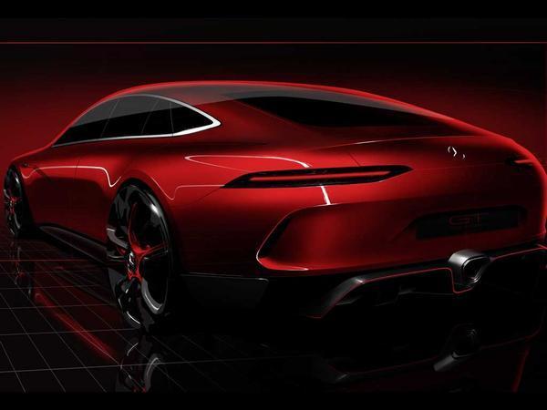 Mercedes-AMG GT Concept teased ahead of Geneva debut