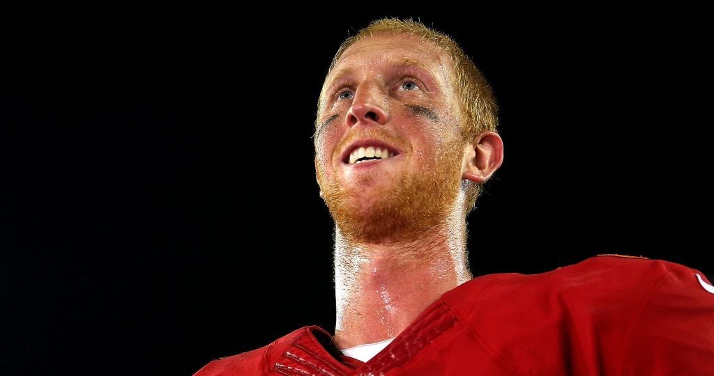 Mike Glennon then with the Buccaneers