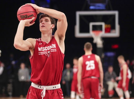 Madison Square Garden in New York. Wisconsin will play Florida on Friday in an east regional semifinal of the NCAA coll