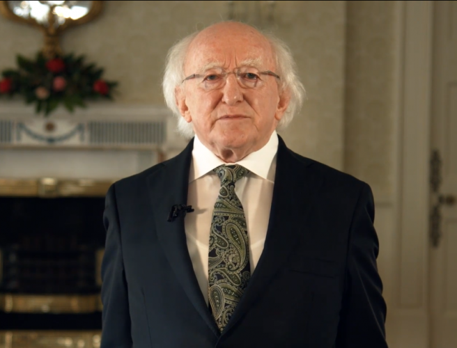 President Higgins Global St. Patrick's Day celebrations are'a source of pride