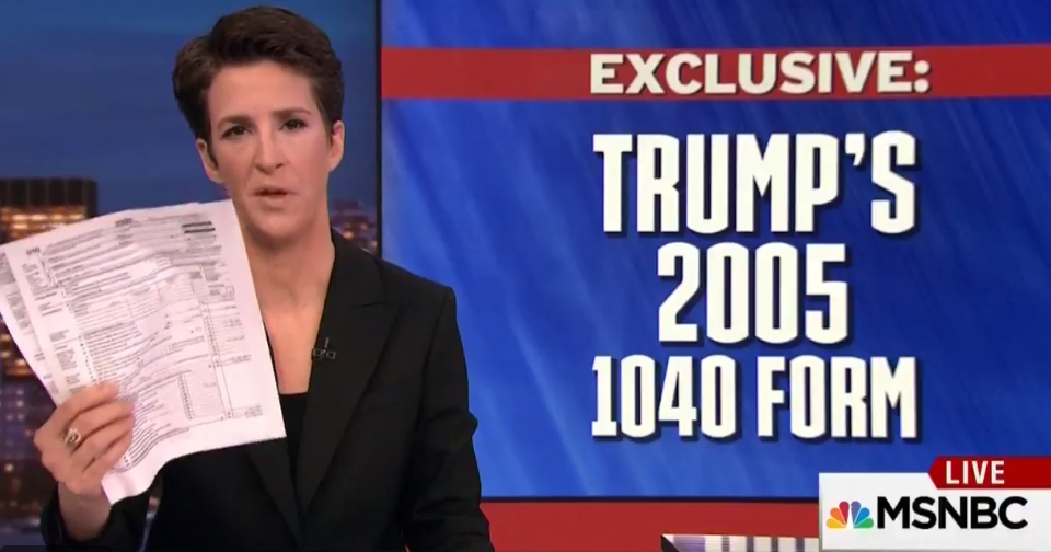 Rachel Maddow Donald Trump