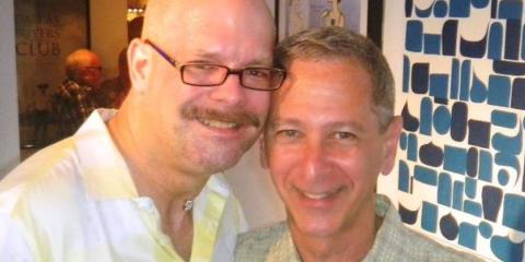 Brian Cross and David Taffet were recently married